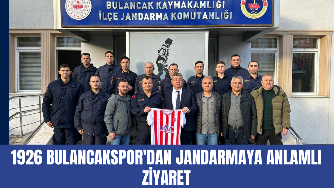 1926 Bulancakspor'dan Jandarmaya Anlamlı Ziyaret