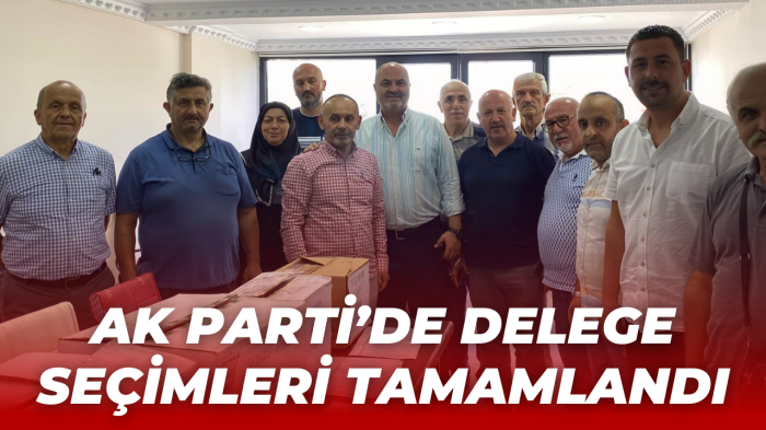 AK Parti’de delege seçimleri tamamlandı