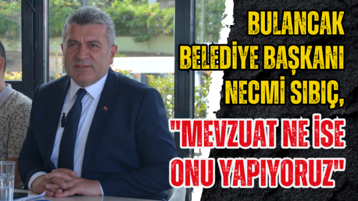 Bulancak Belediye Başkanı Necmi Sıbıç, 