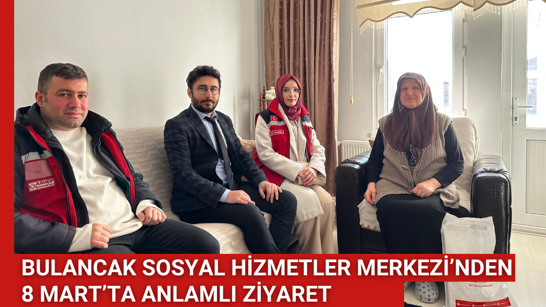 Bulancak Sosyal Hizmetler Merkezi’nden 8 Mart’ta Anlamlı Ziyaret