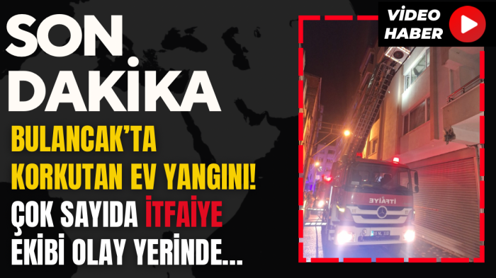 Bulancak’ta korkutan ev yangını! Çok sayıda itfaiye olay yerinde