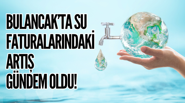 Bulancak’ta su faturalarındaki artış gündem oldu!