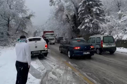 Kar yağışının etkili olduğu 36 köy yolu ulaşıma kapandı